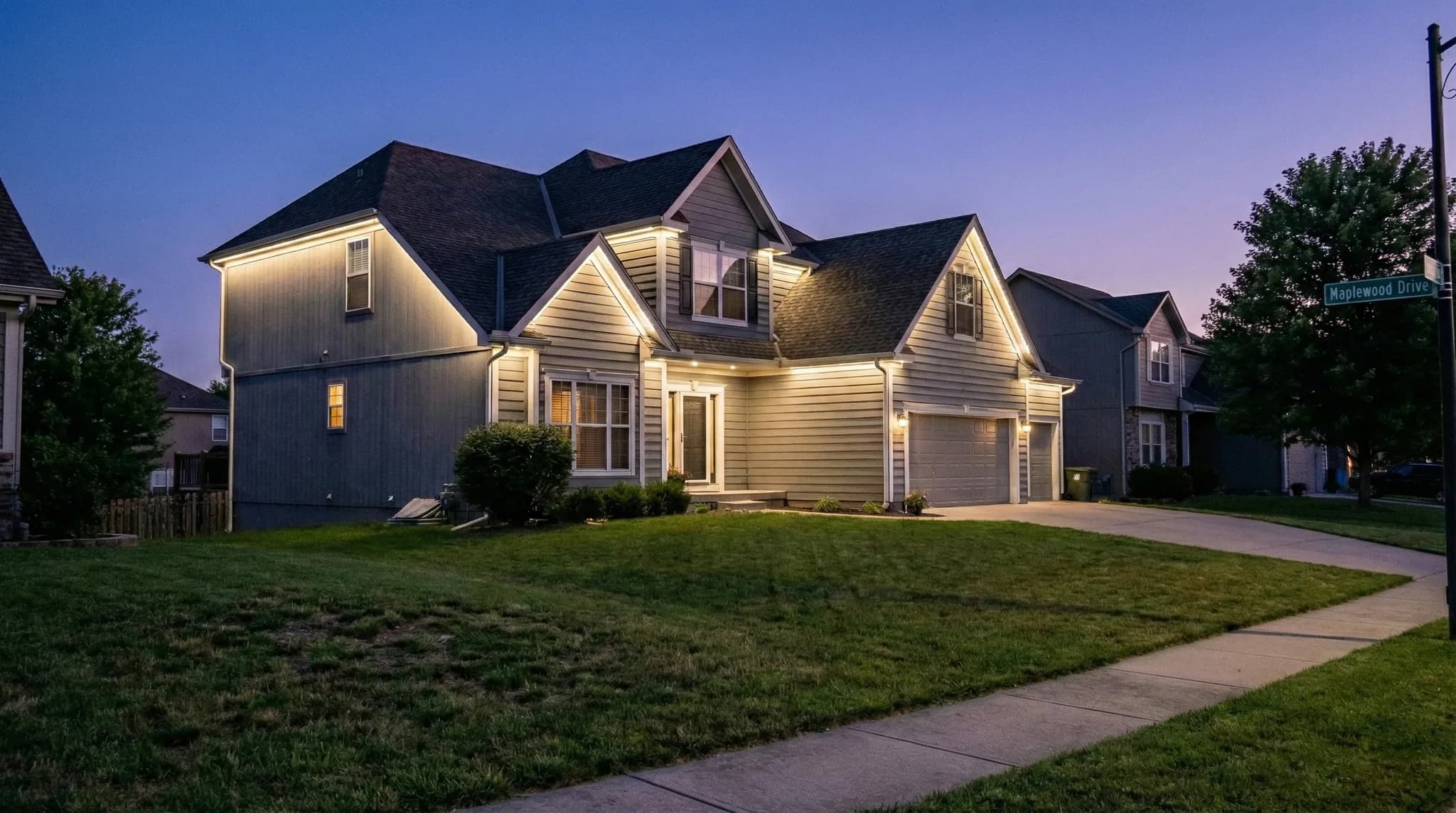 Beautifully lit Sacramento home